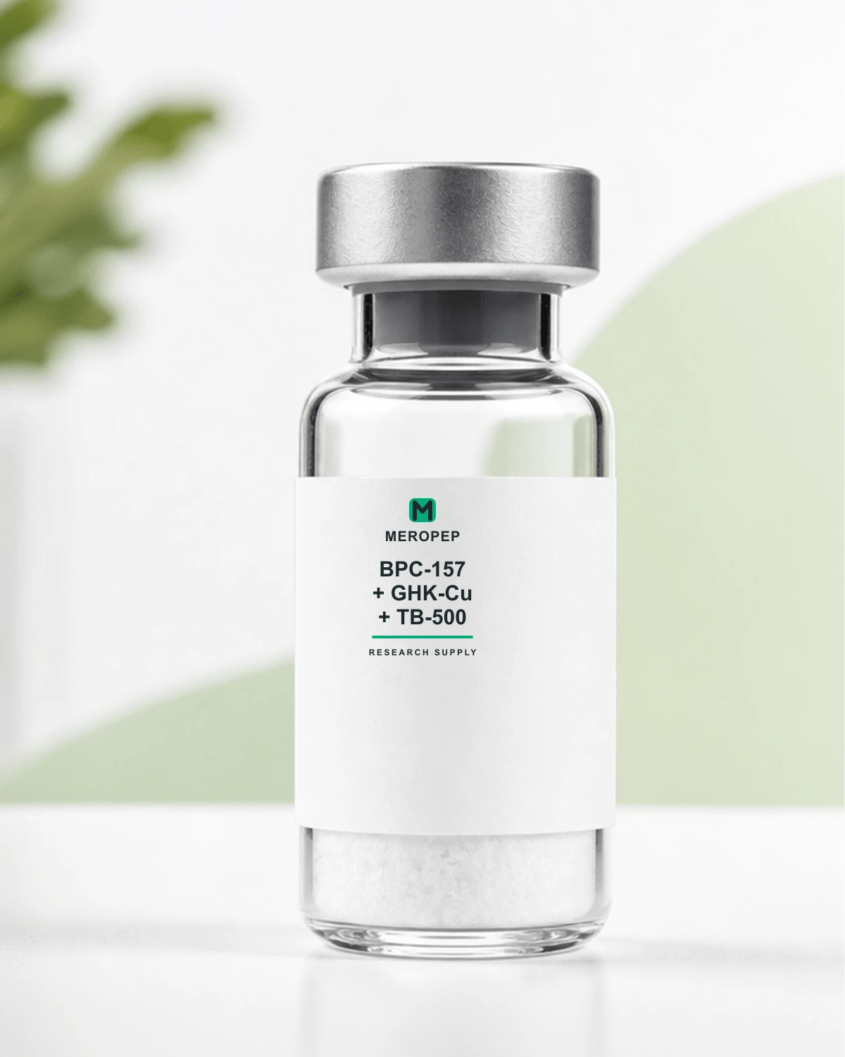 BPC-157 + GHK-Cu + TB-500 Meropep product vial